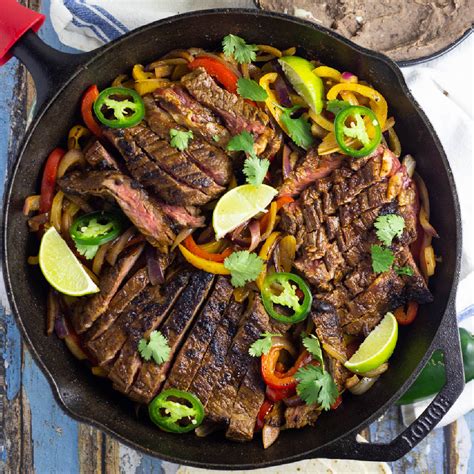 Easy Skirt Steak Fajitas Recipe - The Gracious Wife