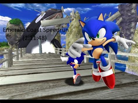 Sonic Adventure DX: Director's Cut - Sonic - Emerald Coast Speedrun (2:11:48) - YouTube