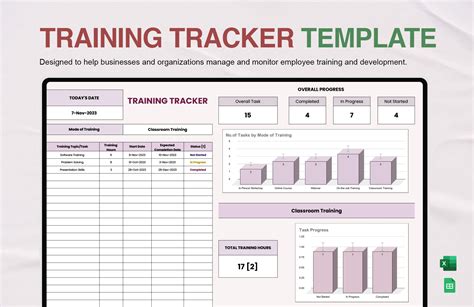 Employee Training Tracker Excel Template Simple Sheets – NBKomputer