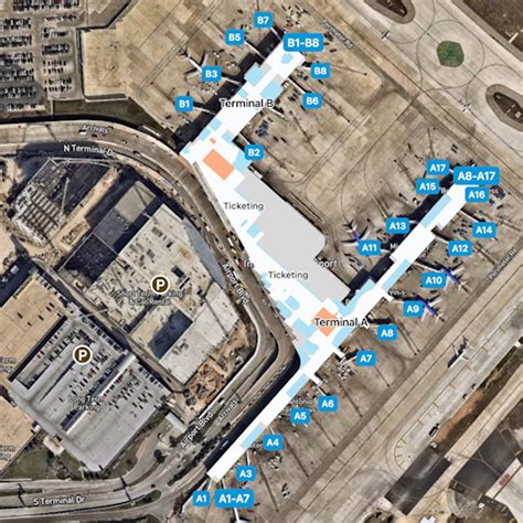 San Antonio Airport Map | SAT Terminal Guide