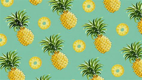 Pineapple Emoji Wallpaper