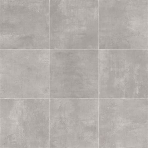 Industrial-style porcelain floor tiles | Porcelain flooring, Grey floor ...