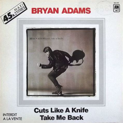 Cuts like a knife (promo) by Bryan Adams, 12inch with vinyl59 - Ref:117439051