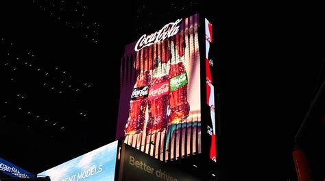 Radius Displays Partners with Coca Cola to Unveil Iconic Billboard in Times Square - Radius Displays