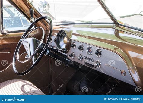 1951 Ford Custom Automobile Editorial Photography - Image of chrome ...