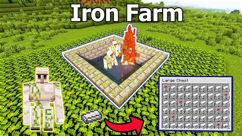 Minecraft Iron Farm Over Water at Nu Frazier blog