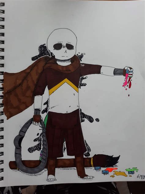 🎨Ink Sans 🎨 (redesign fanart) | Undertale AUs Amino