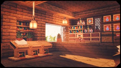 How to build a Potion Shop in Minecraft [Interior Tutorial] - YouTube