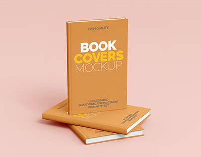 Free-Book-Mockup-PSD Projects | Photos, videos, logos, illustrations and branding on Behance