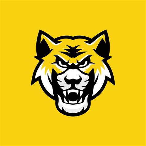 Tiger Bengal Mascot Logo Templates 7475558 Vector Art at Vecteezy