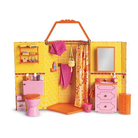 Julie's Groovy Bathroom (With images) | American girl julie, American ...