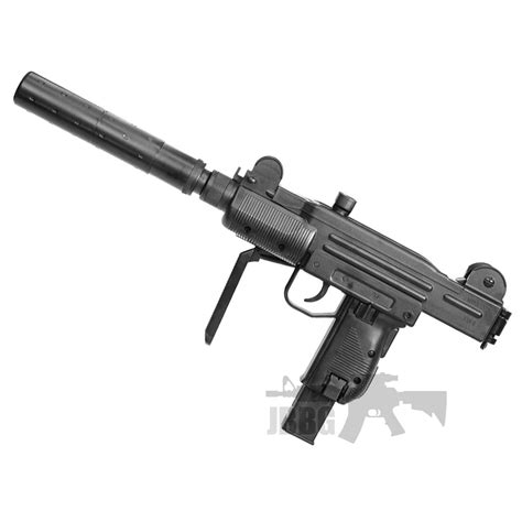 Mini Uzi 4.5 Steel Bb Blowback W/mock Suppressor | Just Airsoft Guns