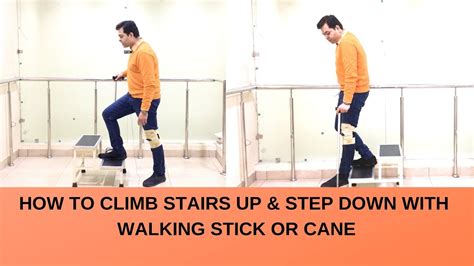 Using A Quad Cane On Stairs - Caini Romania