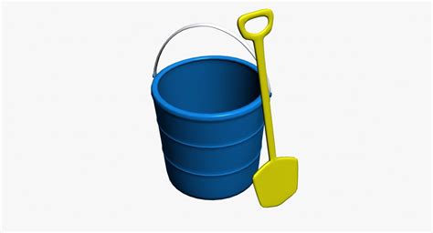 Beach Bucket and Shovel 3D Model $7 - .max .3ds .dwg .fbx .obj - Free3D