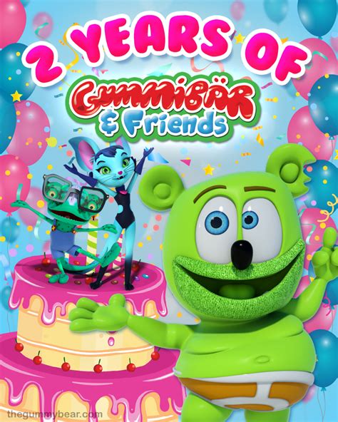 HAPPY 2ND BIRTHDAY TO GUMMIBÄR AND FRIENDS: THE GUMMY BEAR SHOW ...