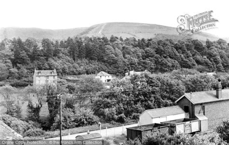 Photo of Llangammarch Wells, The Village c.1955