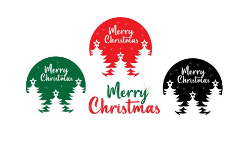 Merry Christmas Scene Svg Graphic by st · Creative Fabrica