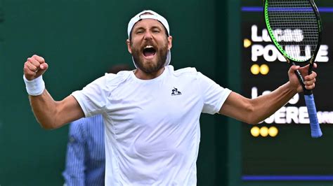 'When you do that you lose!' Lucas Pouille, inspired by daughter, shining at Wimbledon again ...