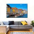 Nyhavn Canal Cruise Boats Wall Art | Photography