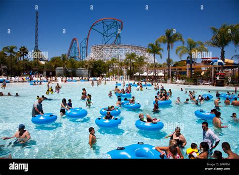 Six Flags Hurricane Harbor Water Park, Valencia, California, United ...