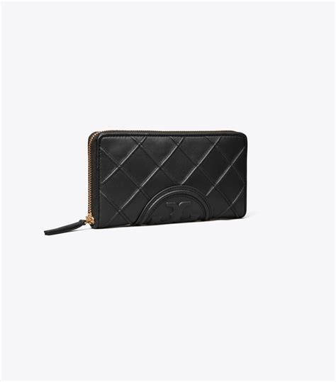 Fleming Soft Zip Continental Wallet: Women's Designer Wallets | Tory Burch