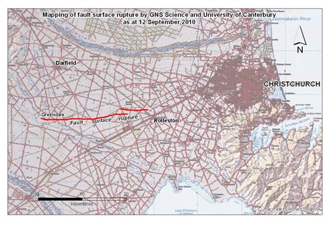 Images of the Darfield (Canterbury) earthquake fault rupture - The ...