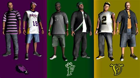 GTA San Andreas GTA V Gangs Skins #2 for SA Mod - GTAinside.com