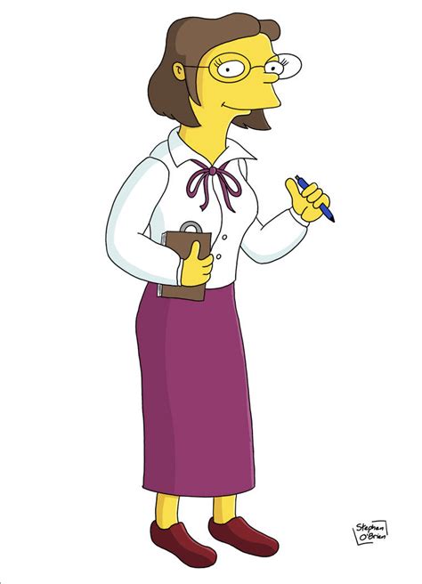 Miss Elizabeth Hoover (The Simpsons) by BaileyDowns on DeviantArt