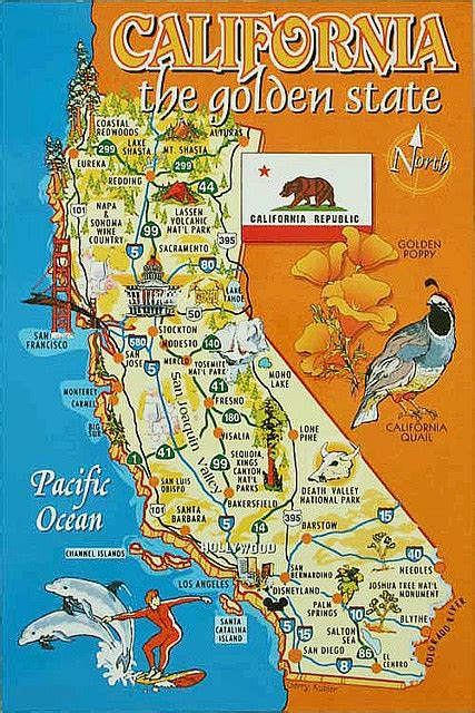 Northern California Attractions Map