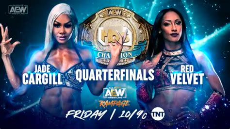 Jade Cargill vs. Red Velvet and More Announced For AEW Rampage