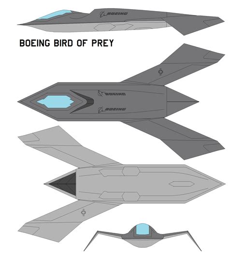 Boeing Bird of Prey by bagera3005 on DeviantArt