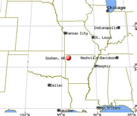 Goshen, Arkansas (AR 72703) profile: population, maps, real estate, averages, homes, statistics ...