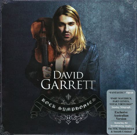 David Garrett - Rock Symphonies (2010, CD) | Discogs