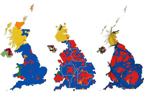 Mapping the 2019 UK General Election - Geographical