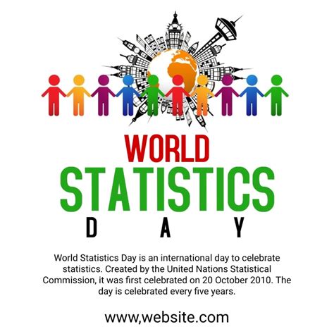 Copy of World Statistics Day | PosterMyWall