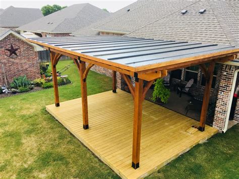 How To Install Metal Roofing On A Patio Cover - Patio Ideas