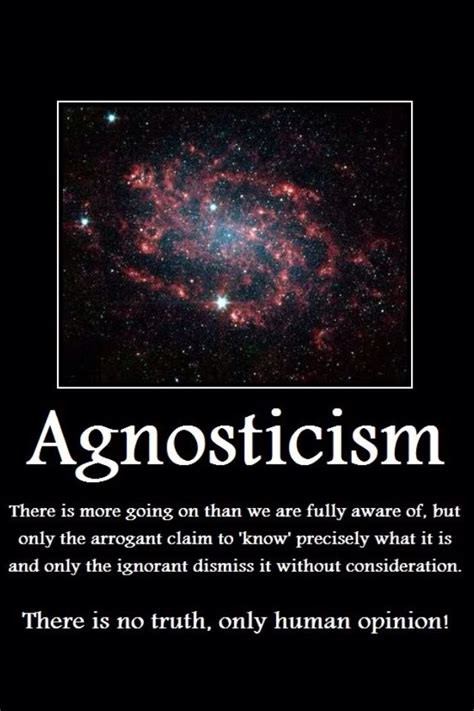 Agnosticism | Agnostic quotes, Agnostic, Atheism