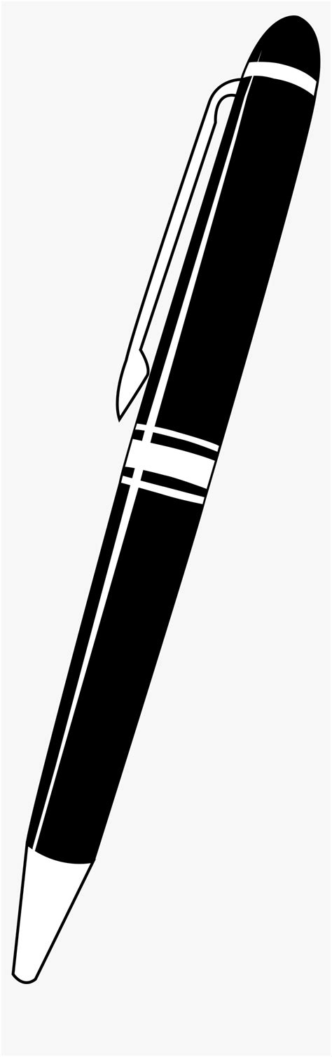 Black And Pen Clipart Black And White Pen- - Pen Clipart Black And White, HD Png Download - kindpng