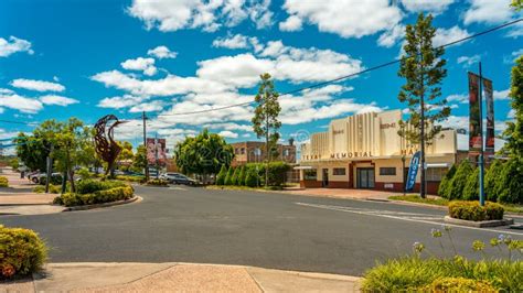 Texas, Queensland, Australia - Main Street in Town Editorial ...