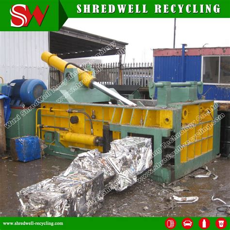 Hydraulic Scrap Metal Baling Machine for Recycling Waste Steel/Aluminum ...