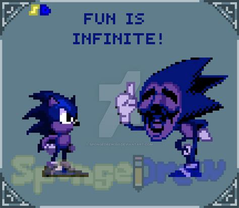 [Sonic] Majin Sonic sprite by SpongeDrew250 on DeviantArt