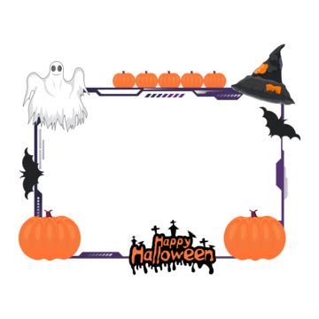 Cute Frame Night Halloween, Halloween, Frames, Night PNG Transparent ...