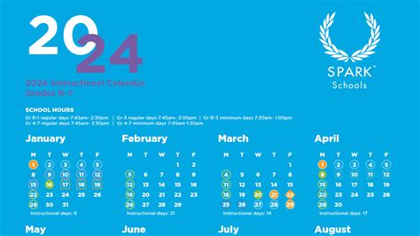 Sparks South Africa 2024 calendar