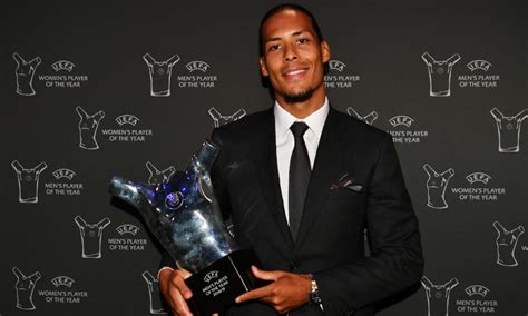 Virgil van Dijk wins UEFA Men's Player of the Year award - Liverpool FC