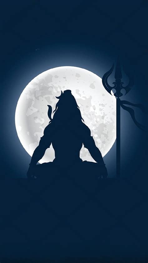 720P free download | Shiv Shankar Bholenath Ke, Moon Background, god ...