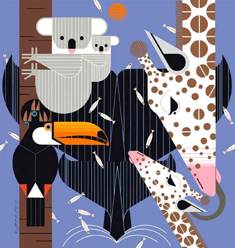 Charley Harper (aka Cincy's Favorite Artist) Has A Lithograph For Every ...