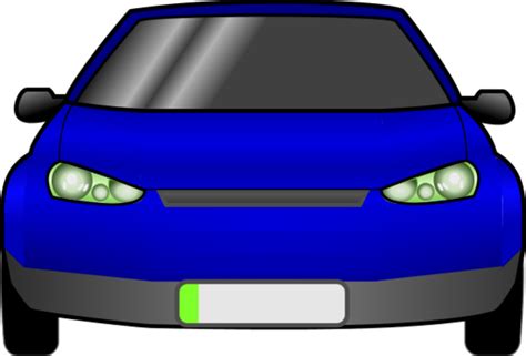 Car Front View Clipart Cartoon City Car Front Of A Car Png Image With | Images and Photos finder
