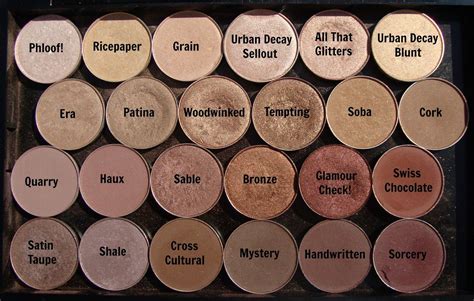 I'm a Golden Girl Love my Natural Tones...Mac Eyeshadow Matte Colors | mac, mac eyeshadow ...