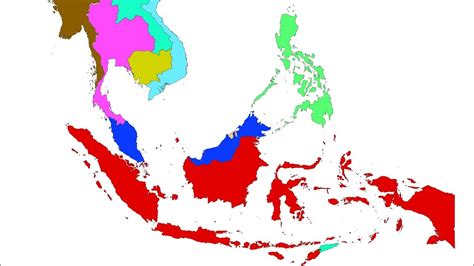 Gambar Peta Negara Asean Lengkap ~ Gambar Peta