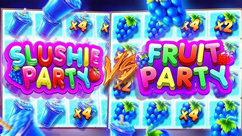 FRUIT PARTY VS ENHANCED RTP SLUSHIE PARTY! *BONUS BUYS* - YouTube